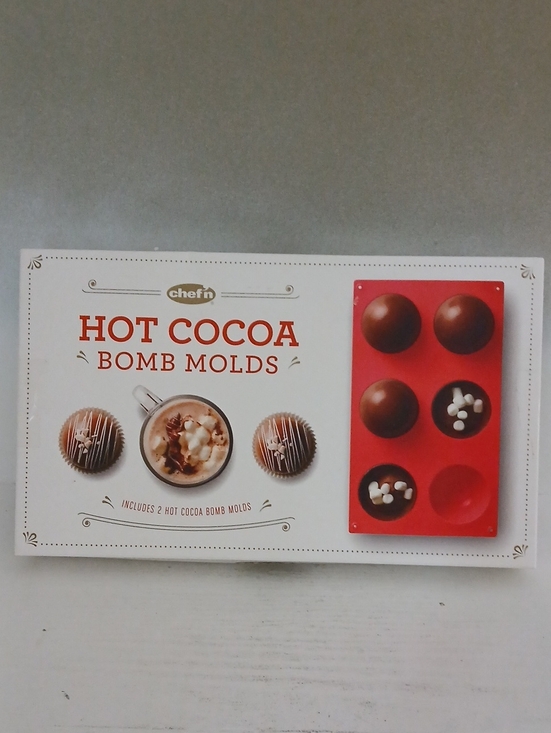 chef'n Other - Red Silicone Hot Cocoa Bomb Molds - 6-Cavity